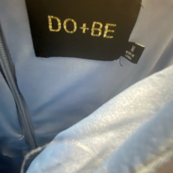 Powder blue asymmetrical dress - Picture 2 of 2